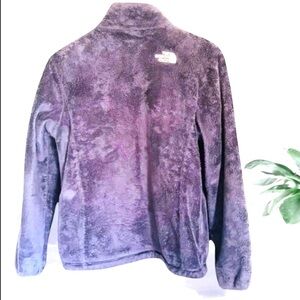THE NORTH FACE JACKET  Fluffy Purple Full Zip zip Pockets Women’s Size Medium
